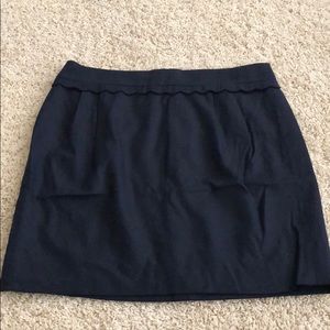 J. Crew Scalloped Skirt